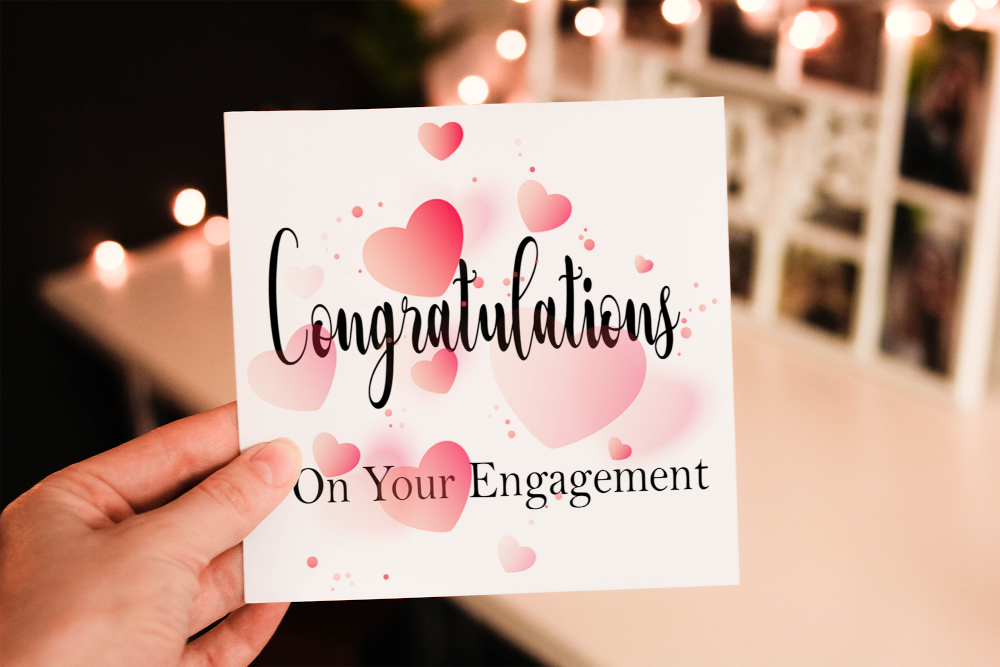 Congratulations On Your Engagement Card